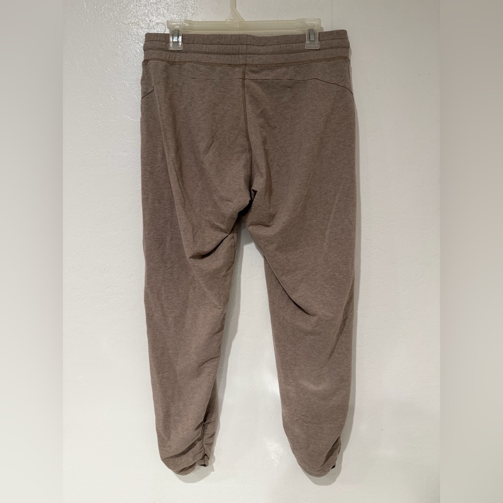 Pact Women's Taupe Organic Cotton Jogger Pants size M - Picture 3 of 8